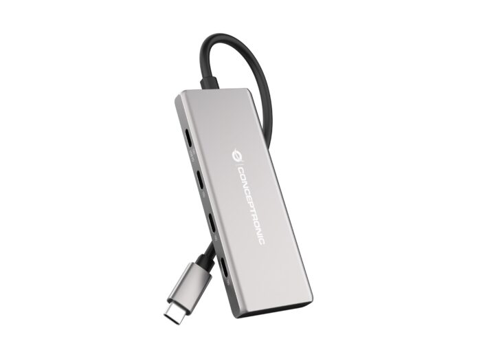 HUB CONCEPTRONIC USB-C 3.2 GEN 2, 7P, PD 100W